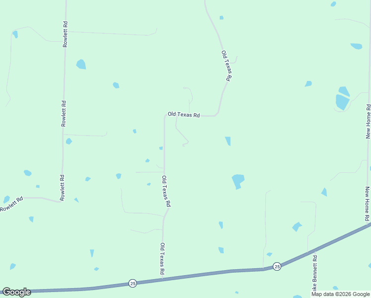 map of restaurants, bars, coffee shops, grocery stores, and more near 92 Old Texas Road in Quitman