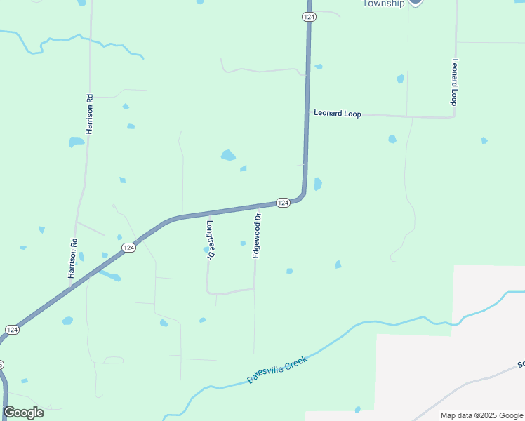 map of restaurants, bars, coffee shops, grocery stores, and more near 1 State Highway 124 Edgewo in Greenbrier