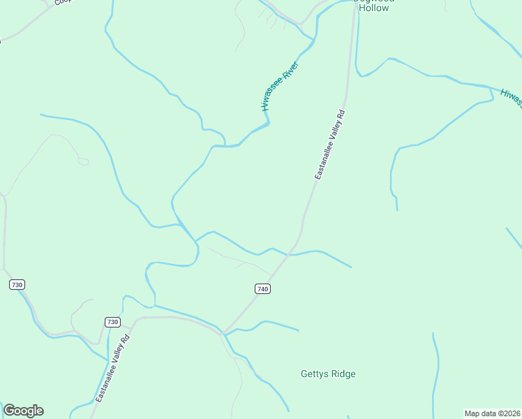 map of restaurants, bars, coffee shops, grocery stores, and more near 518 County Road 740 in Riceville