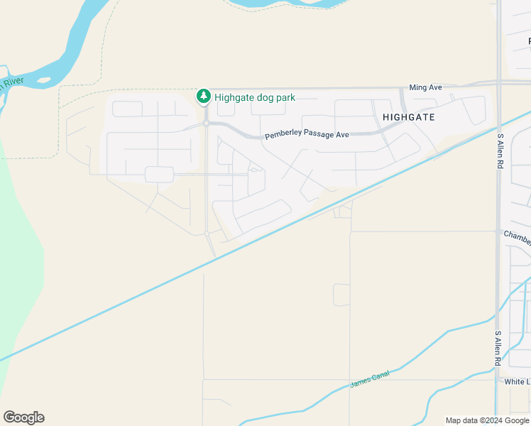 map of restaurants, bars, coffee shops, grocery stores, and more near 14122 Addleston Lane in Bakersfield