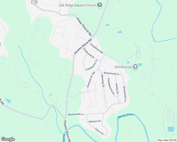 map of restaurants, bars, coffee shops, grocery stores, and more near 6031 Firethorne Lane in Concord