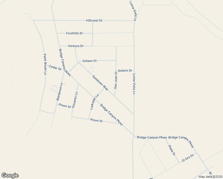 map of restaurants, bars, coffee shops, grocery stores, and more near 54385 Sundown Way in Seligman
