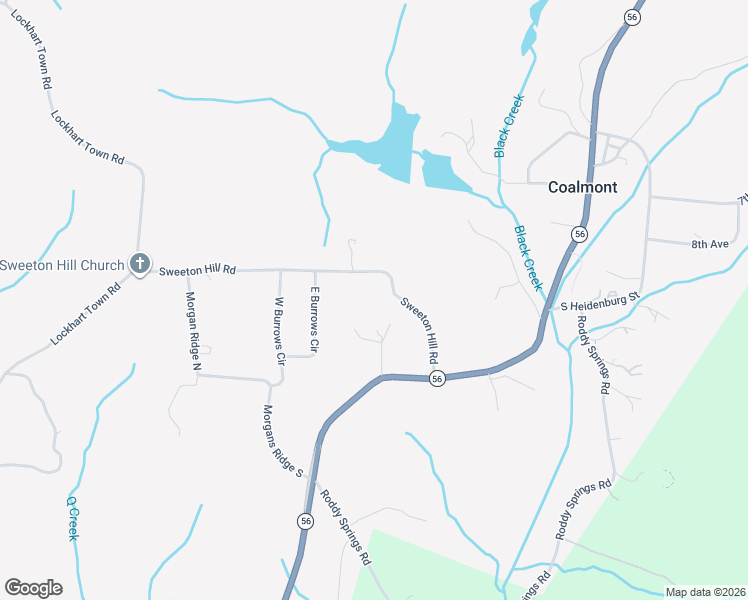 map of restaurants, bars, coffee shops, grocery stores, and more near 680 Sweeton Hill Road in Coalmont