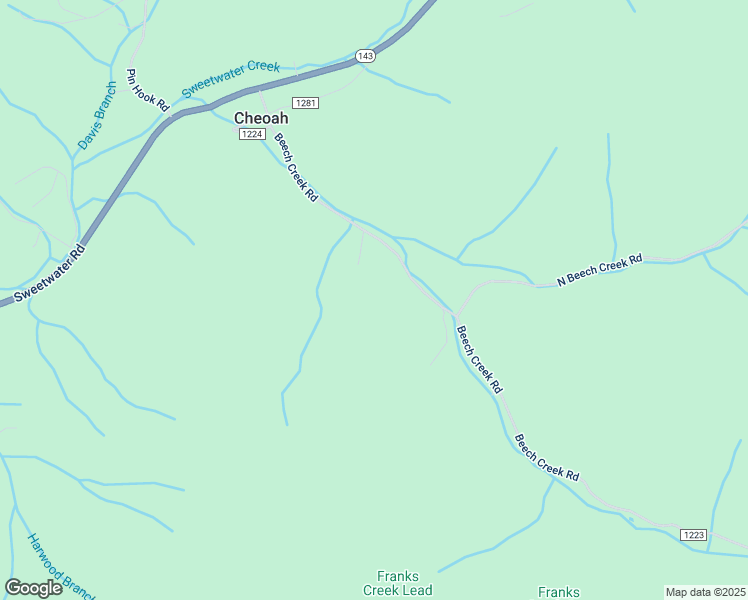 map of restaurants, bars, coffee shops, grocery stores, and more near 590 Beech Creek Road in Robbinsville
