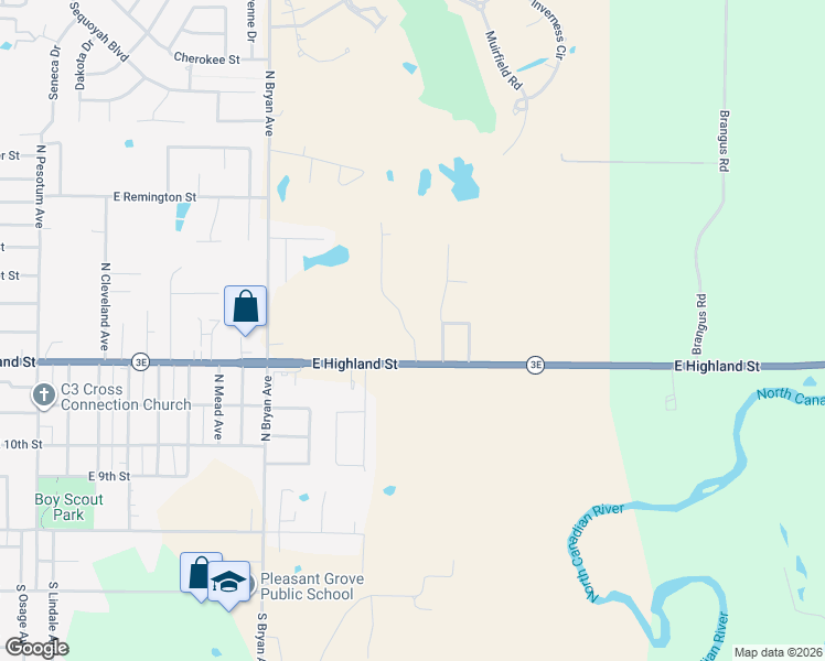 map of restaurants, bars, coffee shops, grocery stores, and more near 602 Pool Place in Shawnee