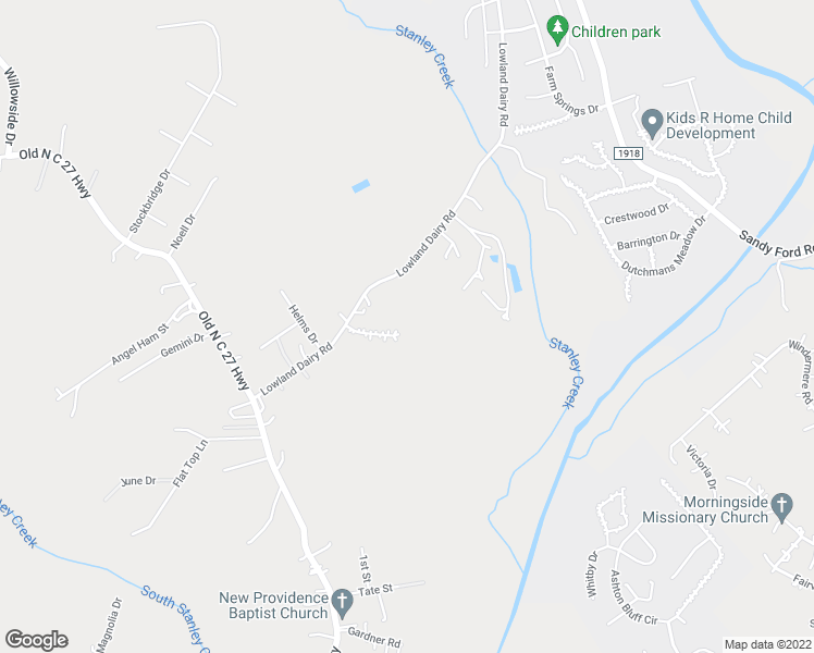 map of restaurants, bars, coffee shops, grocery stores, and more near 2013 Grandhaven Drive in Mount Holly