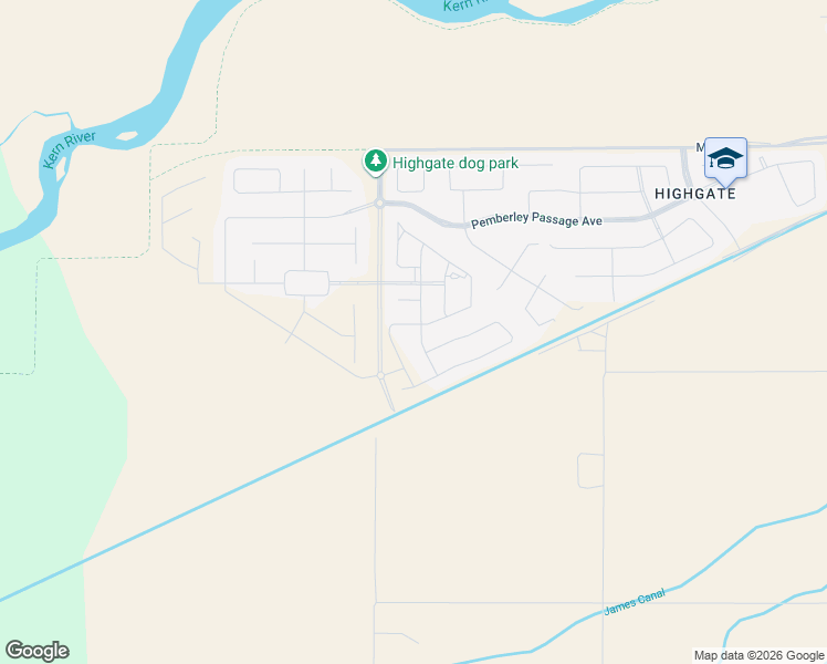 map of restaurants, bars, coffee shops, grocery stores, and more near 14301 Harborough Drive in Bakersfield