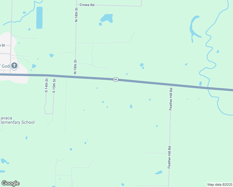 map of restaurants, bars, coffee shops, grocery stores, and more near 2401 Arkansas 96 in Lavaca