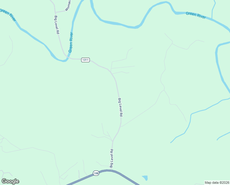 map of restaurants, bars, coffee shops, grocery stores, and more near 551 Big Level Road in Mill Spring