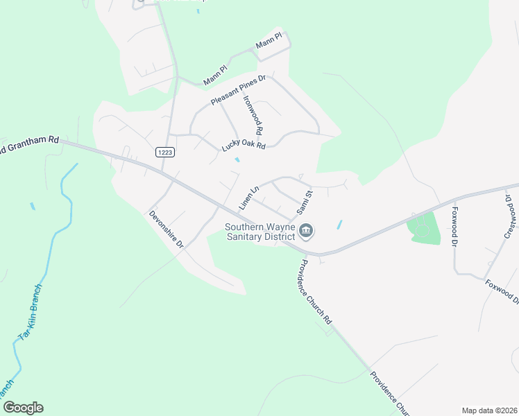 map of restaurants, bars, coffee shops, grocery stores, and more near 110 Melodie Lane in Goldsboro