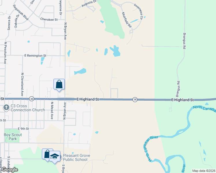 map of restaurants, bars, coffee shops, grocery stores, and more near 602 Pool Place in Shawnee