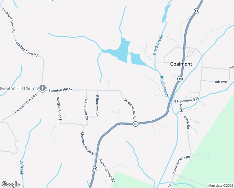 map of restaurants, bars, coffee shops, grocery stores, and more near 680 Sweeton Hill Road in Coalmont