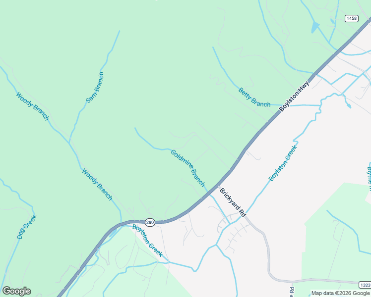 map of restaurants, bars, coffee shops, grocery stores, and more near 221 Beckett Drive in Mills River