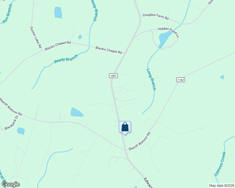 map of restaurants, bars, coffee shops, grocery stores, and more near 5419 Edwards Road in Sanford