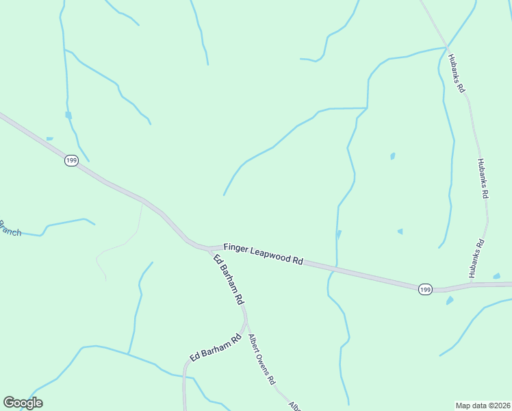 map of restaurants, bars, coffee shops, grocery stores, and more near 5418 Finger Leapwood Road in Finger