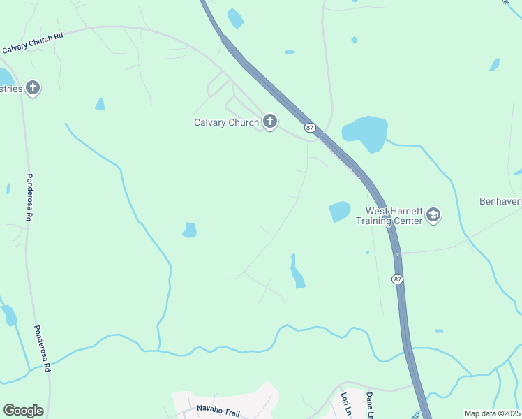 map of restaurants, bars, coffee shops, grocery stores, and more near 64 Wilma Court in Sanford