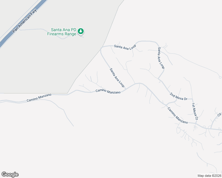 map of restaurants, bars, coffee shops, grocery stores, and more near 108 Camino Manzano in Placitas