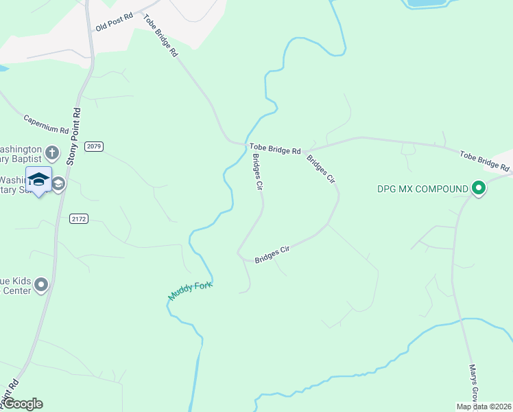 map of restaurants, bars, coffee shops, grocery stores, and more near 323 Bridges Circle in Kings Mountain