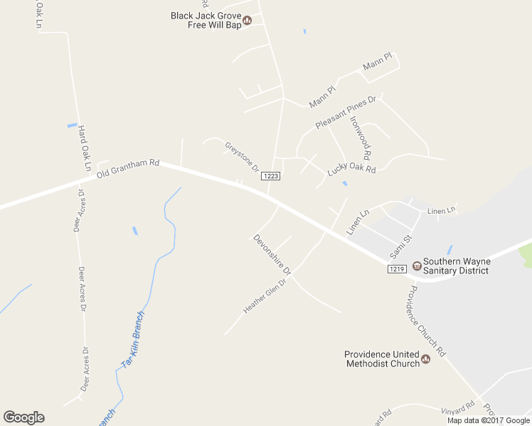 map of restaurants, bars, coffee shops, grocery stores, and more near 103 Somerset Drive in Goldsboro