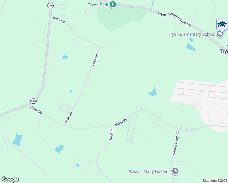 map of restaurants, bars, coffee shops, grocery stores, and more near 378 Eaker Road in Bessemer City