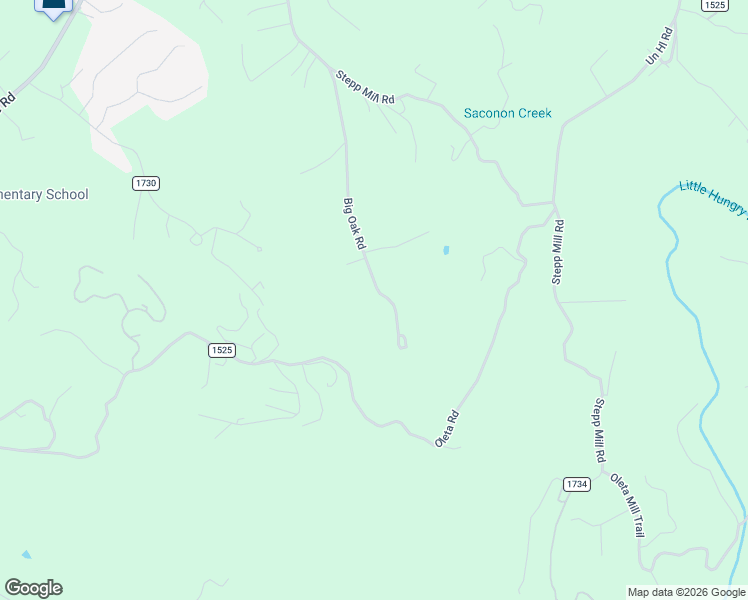 map of restaurants, bars, coffee shops, grocery stores, and more near 580 Big Oak Road in Hendersonville