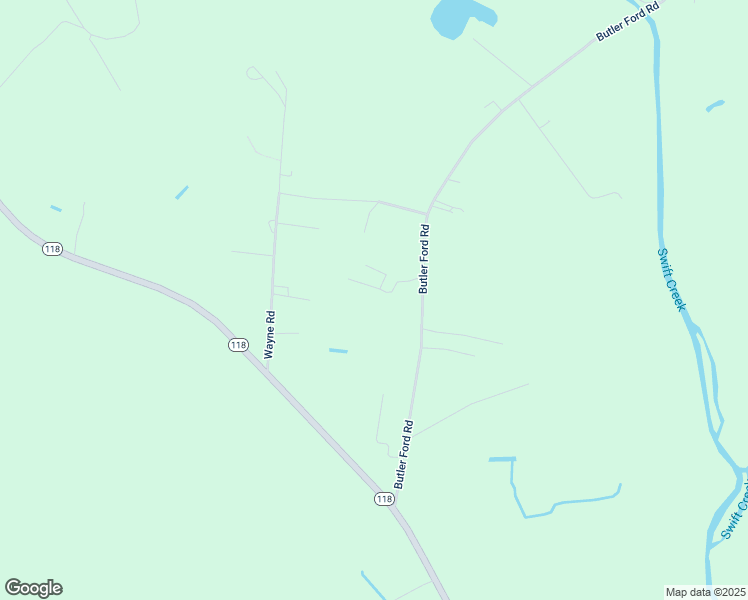 map of restaurants, bars, coffee shops, grocery stores, and more near 141 Leblew Drive in Vanceboro
