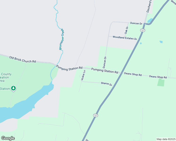map of restaurants, bars, coffee shops, grocery stores, and more near 341 Old Brick Church Road in Estill Springs