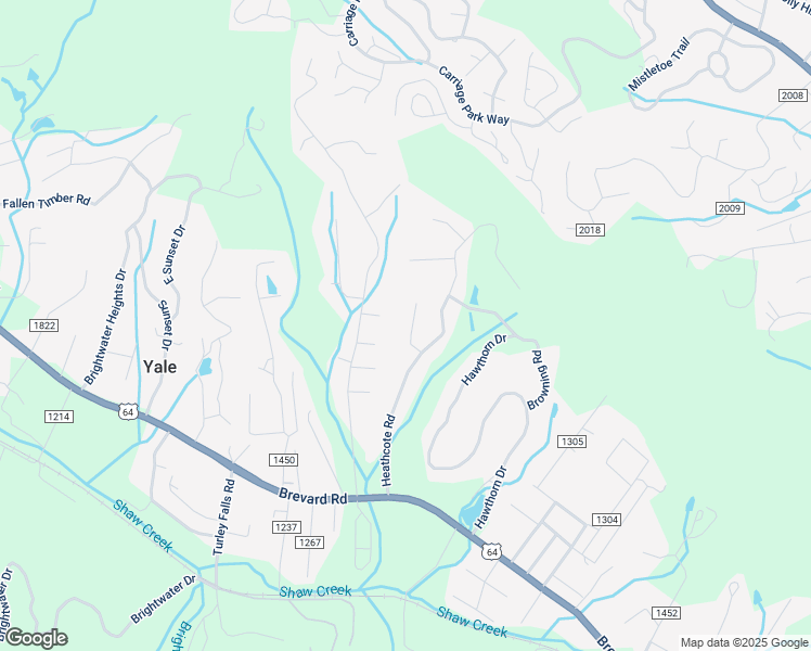 map of restaurants, bars, coffee shops, grocery stores, and more near 311 Gregory Way in Hendersonville