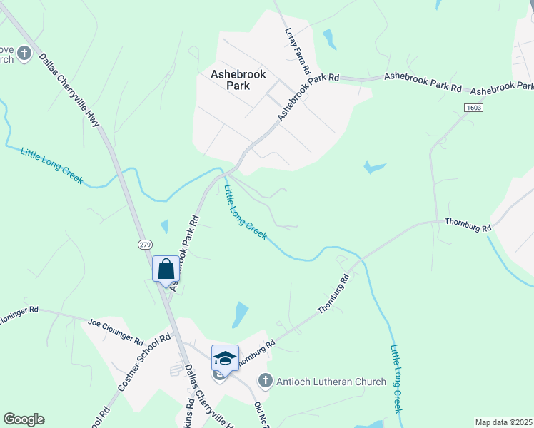 map of restaurants, bars, coffee shops, grocery stores, and more near 278 Ashebrook Park Road in Dallas