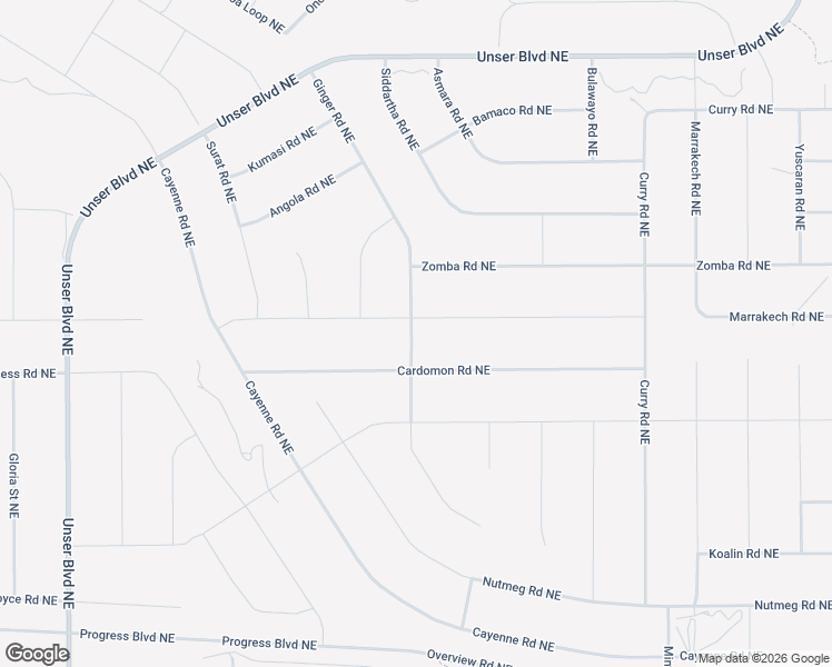 map of restaurants, bars, coffee shops, grocery stores, and more near 2700 Samarkand Drive Northeast in Rio Rancho