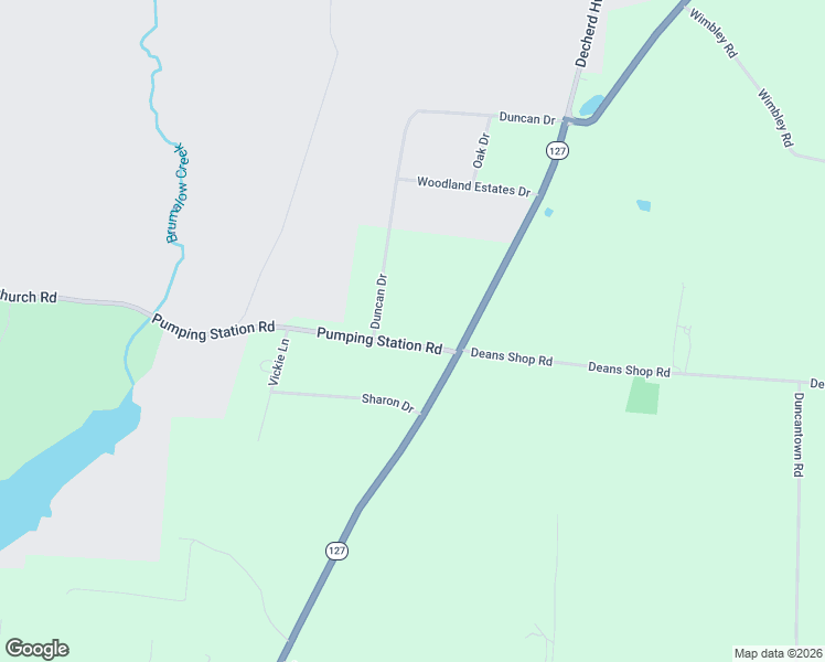 map of restaurants, bars, coffee shops, grocery stores, and more near 92 Old Brick Church Road in Estill Springs