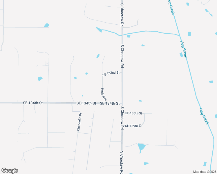 map of restaurants, bars, coffee shops, grocery stores, and more near 13400 Hedy Avenue in Oklahoma City