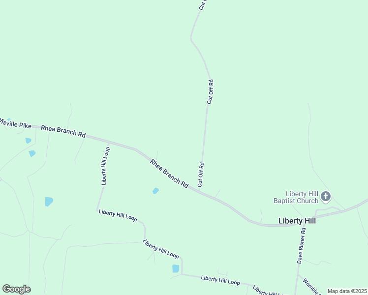 map of restaurants, bars, coffee shops, grocery stores, and more near 264 Cut Off Road in Ethridge