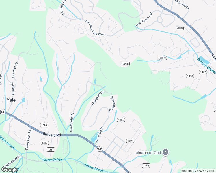 map of restaurants, bars, coffee shops, grocery stores, and more near 306 Browning Road in Hendersonville