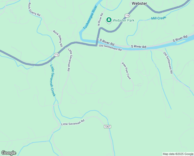 map of restaurants, bars, coffee shops, grocery stores, and more near 417 Mountain Trace Road in Sylva