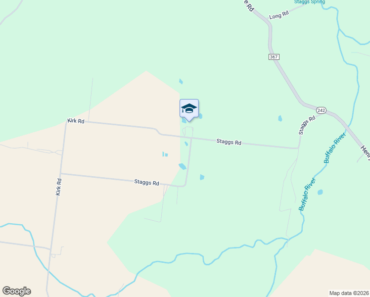 map of restaurants, bars, coffee shops, grocery stores, and more near 96 Staggs Road in Ethridge