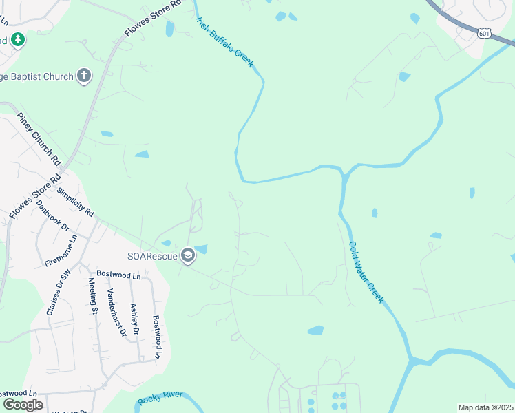 map of restaurants, bars, coffee shops, grocery stores, and more near 5805 Cedar Ridge Lane in Concord