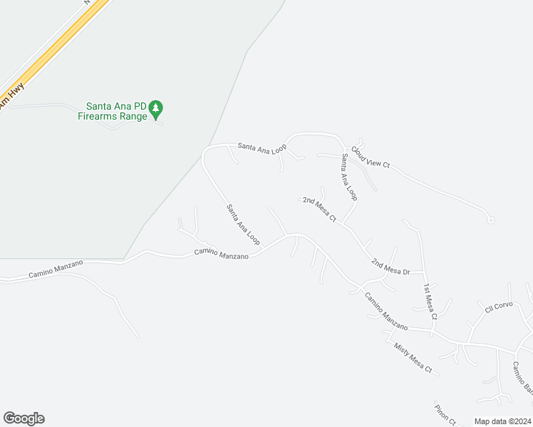 map of restaurants, bars, coffee shops, grocery stores, and more near 9 Dustin Court in Placitas
