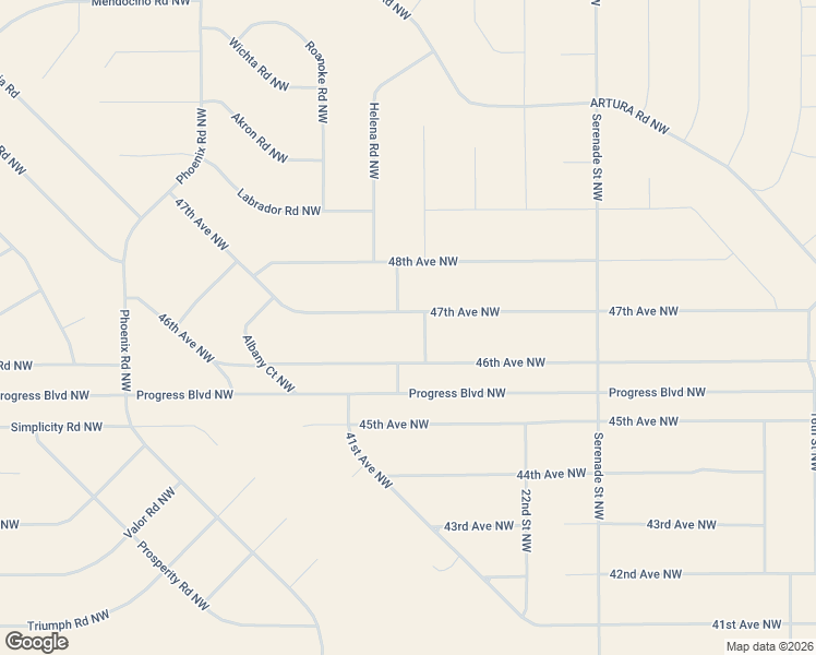 map of restaurants, bars, coffee shops, grocery stores, and more near 47th Avenue Northwest in Rio Rancho