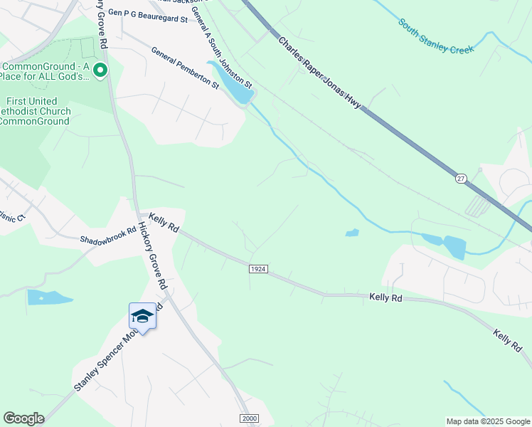 map of restaurants, bars, coffee shops, grocery stores, and more near 205 Homesley Road in Mount Holly