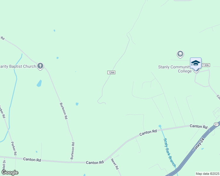 map of restaurants, bars, coffee shops, grocery stores, and more near 28770 Hunters Lane in Albemarle