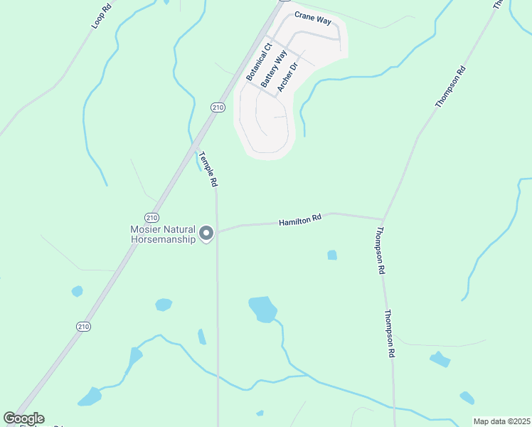 map of restaurants, bars, coffee shops, grocery stores, and more near 175 Hamilton Road in Bunnlevel