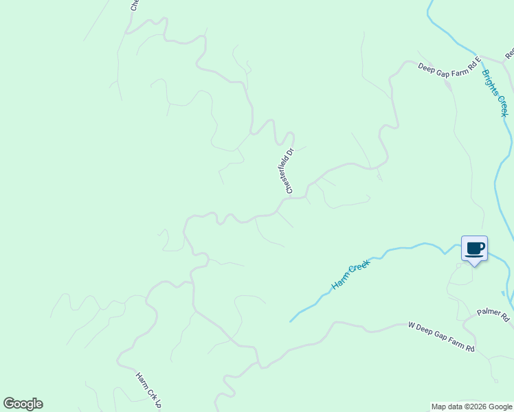 map of restaurants, bars, coffee shops, grocery stores, and more near 2554 Deep Gap Farm Road East in Mill Spring