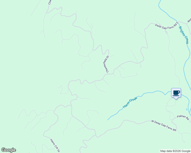 map of restaurants, bars, coffee shops, grocery stores, and more near 2554 Deep Gap Farm Road East in Mill Spring