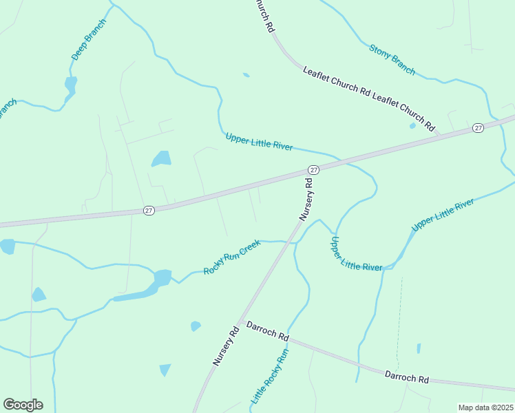 map of restaurants, bars, coffee shops, grocery stores, and more near 9371 North Carolina 27 in Lillington