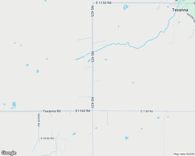 map of restaurants, bars, coffee shops, grocery stores, and more near 424398 Texanna Road in Checotah