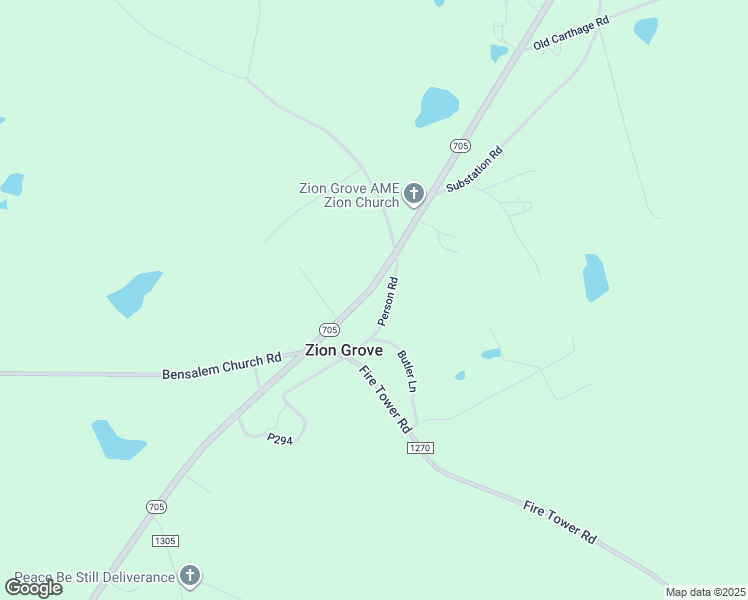 map of restaurants, bars, coffee shops, grocery stores, and more near 170 Person Road in Eagle Springs