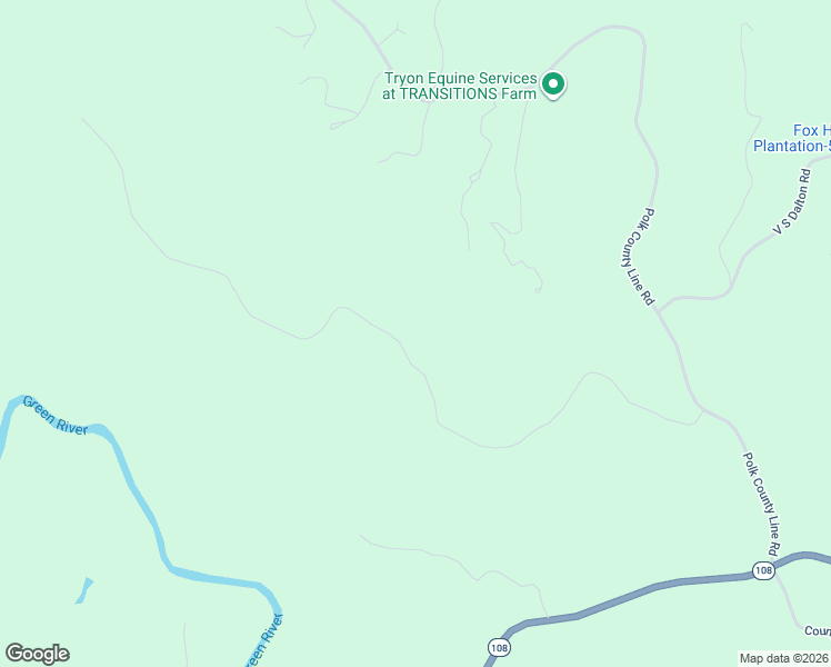 map of restaurants, bars, coffee shops, grocery stores, and more near 3808 Polk County Line Road in Rutherfordton