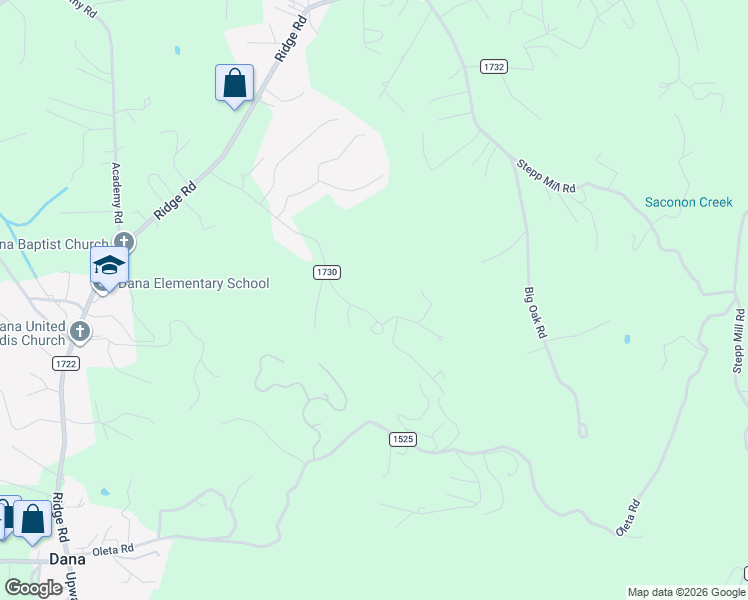 map of restaurants, bars, coffee shops, grocery stores, and more near 541 Owensby Road in Hendersonville