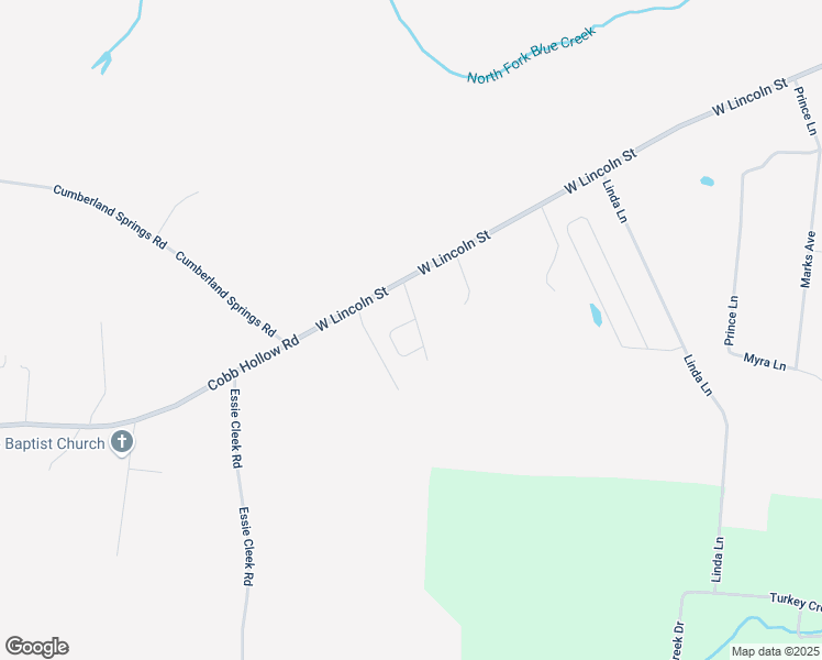map of restaurants, bars, coffee shops, grocery stores, and more near 201 Scenic Circle in Tullahoma
